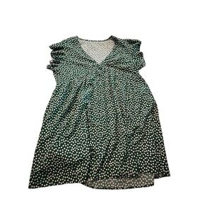 Women’s SHEIN green and white dress